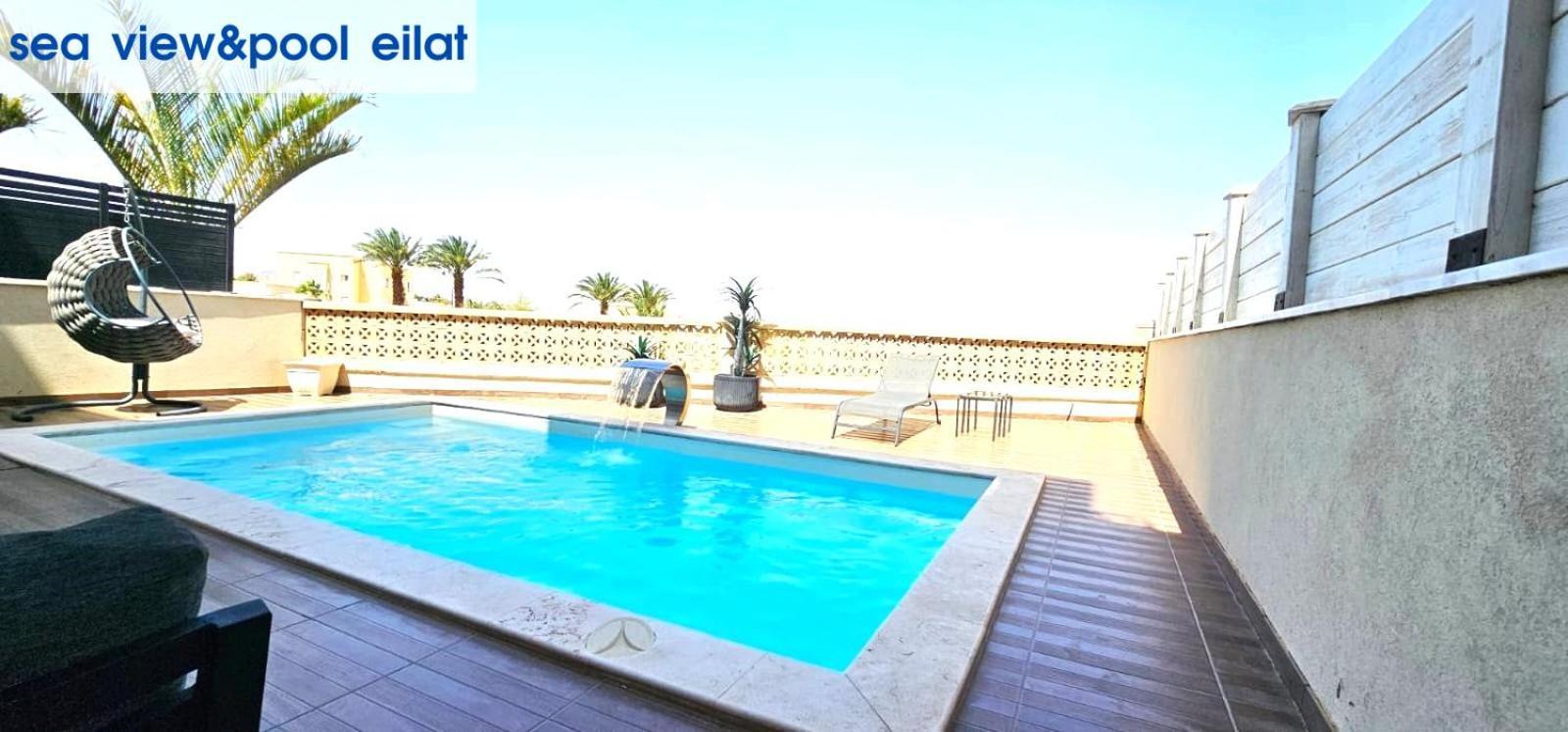 Sea View & Pool Eilat Daire Dış mekan fotoğraf