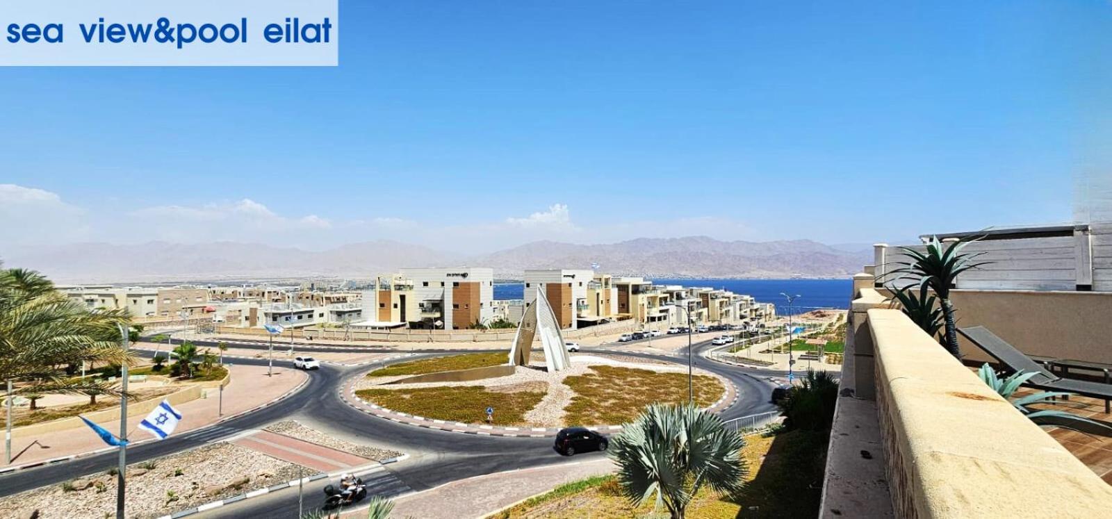 Sea View & Pool Eilat Daire Dış mekan fotoğraf